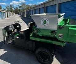 long dress casual wear Ecolawn ECO 250S Lawn Top Dresser Sand Edition Self Propelled Zero Tur —  Arlington Power Equipment main image 1